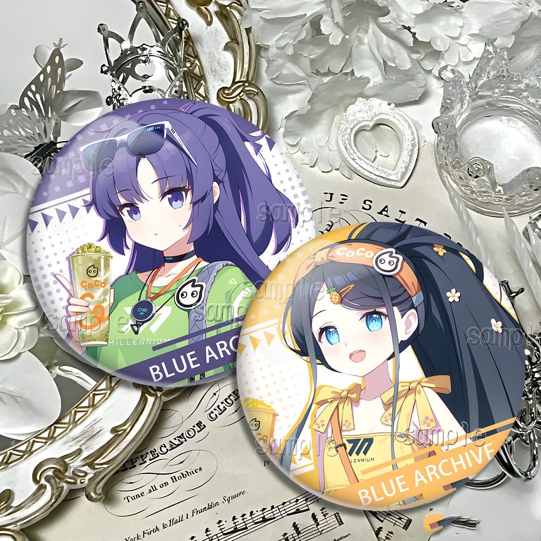 蔚蓝档案吧唧COCO爱丽丝优香