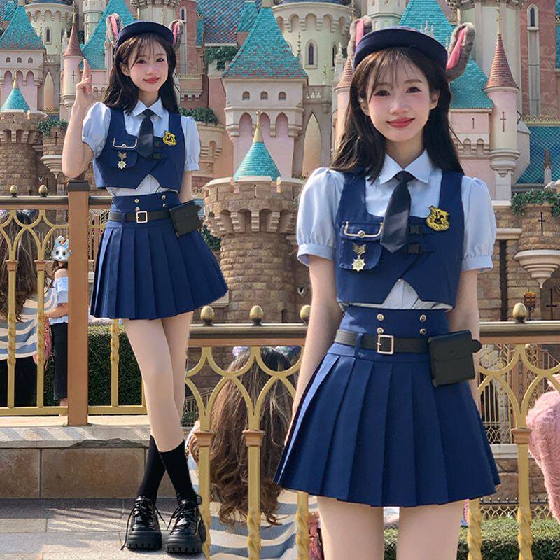 朱迪cosplay服学院风套装周边