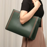 Вместительная и большая сумка через плечо, сумка на одно плечо, из натуральной кожи, коллекция 2023