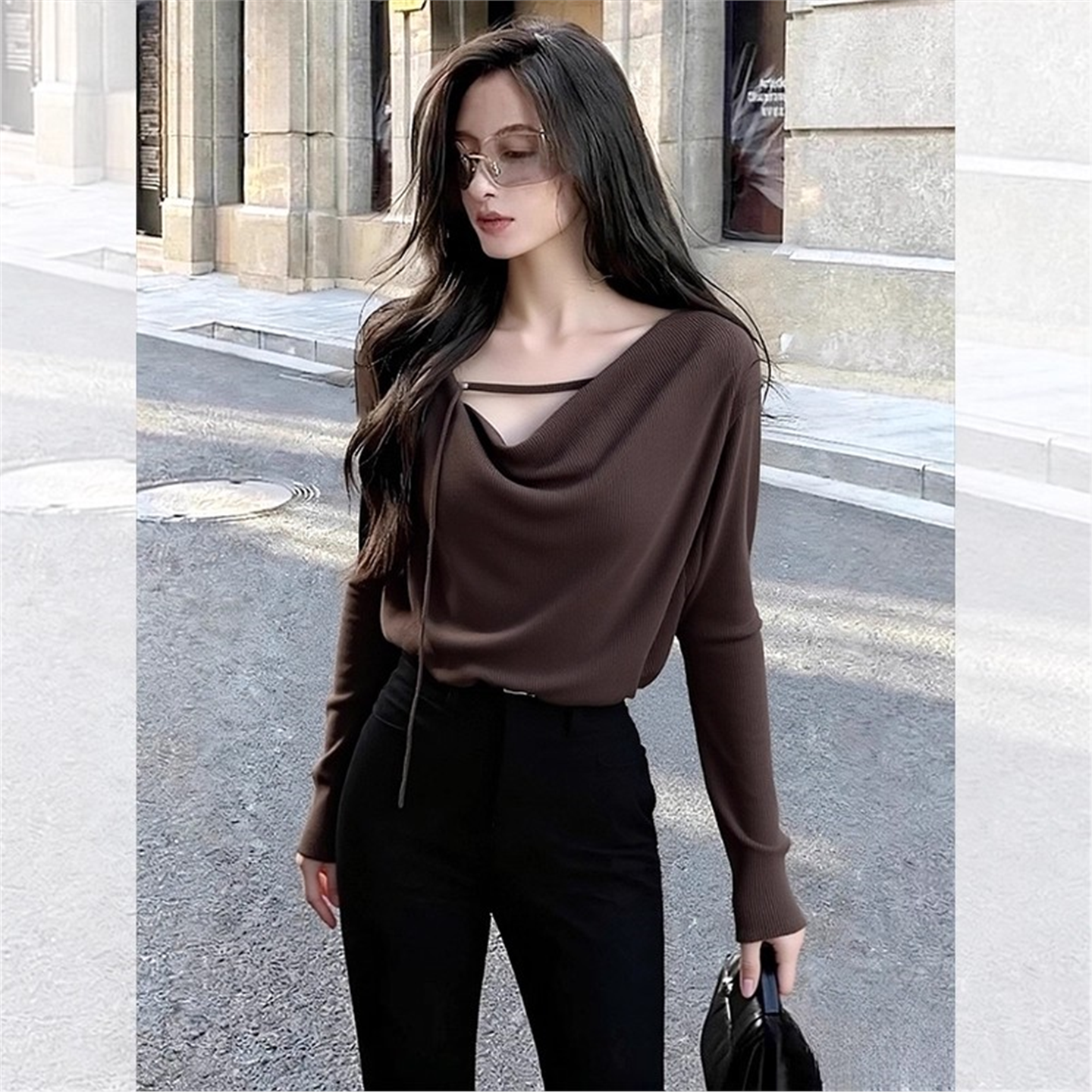 欧货时髦洋气上衣2025新款