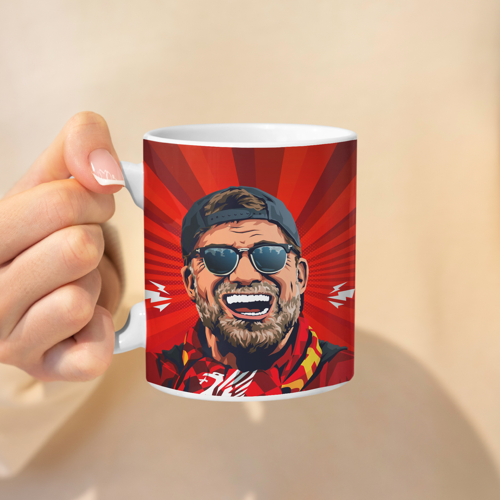 克洛普陶瓷原创利物浦球迷马克杯