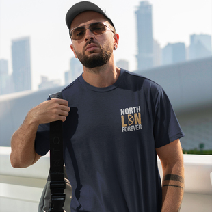 永远的北伦敦NorthLondonForever阿森纳运动流行纯棉质感足球T恤