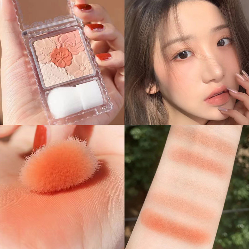 保税现货 canmake/井田花瓣腮红胭脂 五色雕花修颜 元气渐变