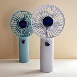 新DIY手持暴力风扇无刷电机1503便携露营大风速充电可拆18650电池