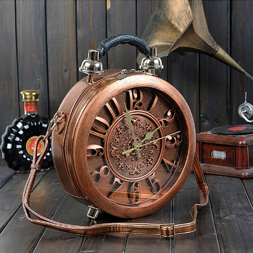 Ретро часы, оригинальная коробка, сумка через плечо