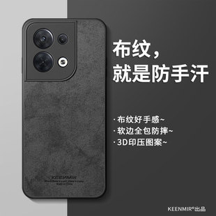 适用opporeno8手机壳新款reno8保护套男生夏2028年高端opopreno卡通纯色0pp0硅胶opooreno全包防摔散热后外壳