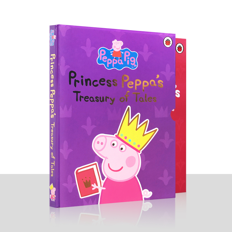 英文原版小猪佩奇【8个故事合集】非点读  Peppa Pig treasury of piggy tales 粉红猪小妹故事绘本幼儿睡前读物 书籍/杂志/报纸 儿童读物原版书 原图主图