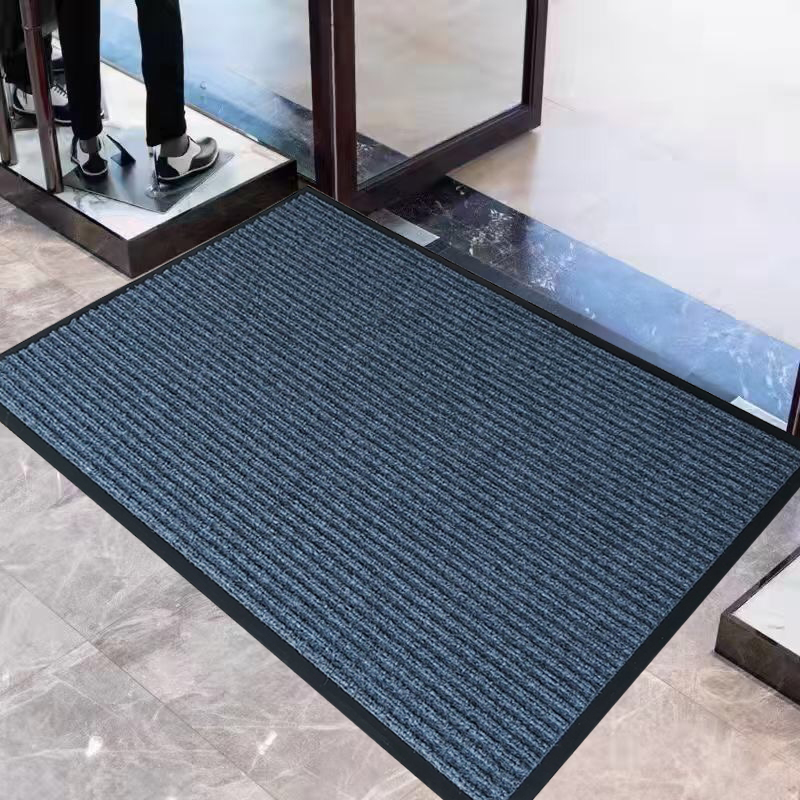吸水绒面简约入户门进门防滑地垫