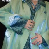 薄荷曼波 原创复古设计感时髦亮闪闪宽松西装 外套秋季 NOPMOB 新款