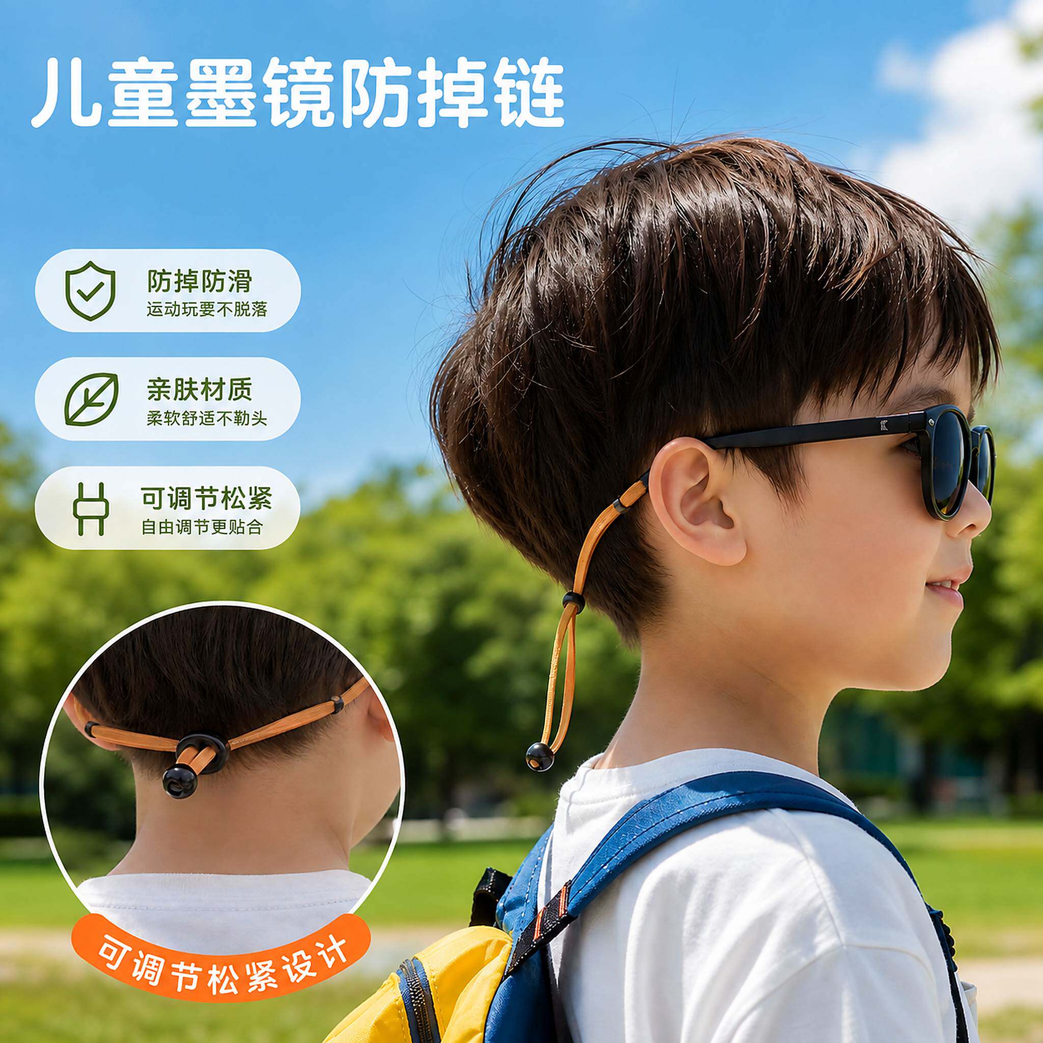 网红眼镜绳挂绳眼镜链挂脖防掉男士防丢眼睛链挂链墨镜链条女滑落