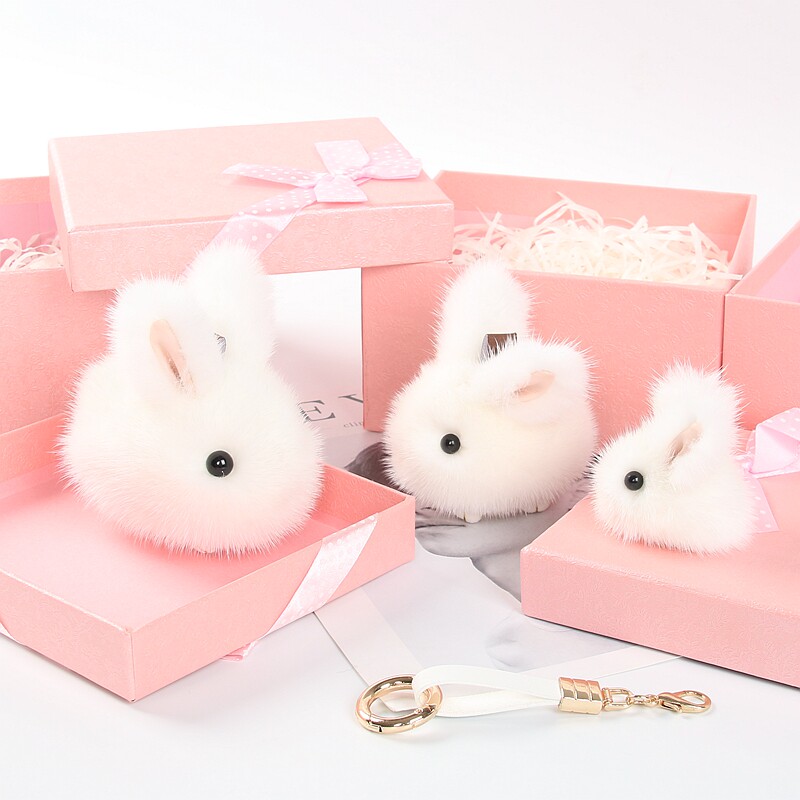Mink hair Bunny Bag Pendant Mini Jade Hare Female bag Pendants trumpet Play dead Plush rabbit Meng Meng Key bucklein the Accessories/Leather belt/Hat/Muffler , Shoes and bags/Belt Accessories , Bag Accessories , Bag pendant  category - from Buy2taobao.com to provide professional Taobao agent buy service
