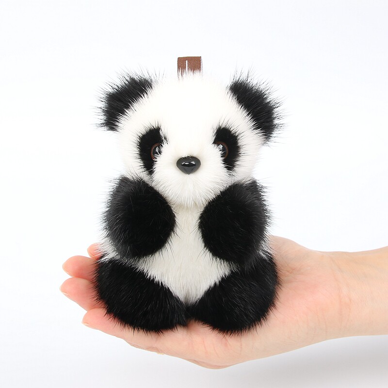 Mink hair Panda Bag Pendant Real gross Female bag Pendants automobile Pendant Key buckle Tables swing Giant Panda Dollin the Accessories/Leather belt/Hat/Muffler , Shoes and bags/Belt Accessories , Bag Accessories , Bag pendant  category - from Buy2taobao.com to provide professional Taobao agent buy service
