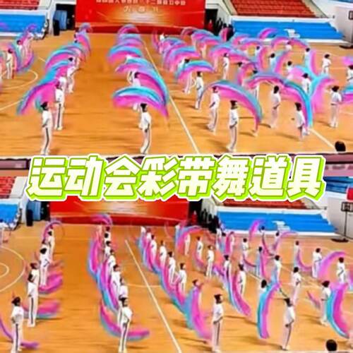 彩带飞扬舞蹈纱甩球儿童