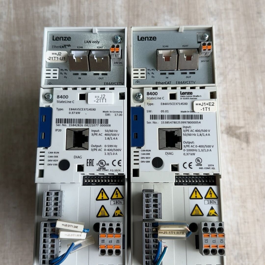 Lenze伦茨变频器E84AVSCE3714SX0拆机