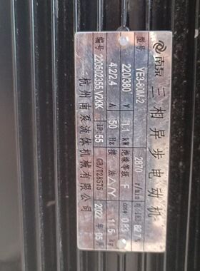CNP南方泵业YE3-80M-2立式多级离心泵 功能正常 1