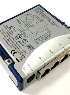美国NI 9237 应变/桥输入模块 RJ50连接 7795