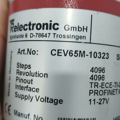 编码器。CEV65M-10323 裸机没有使用过。保存不当一