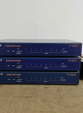 网件NETGEAR 老防火墙  FVS318 百兆8口 系统