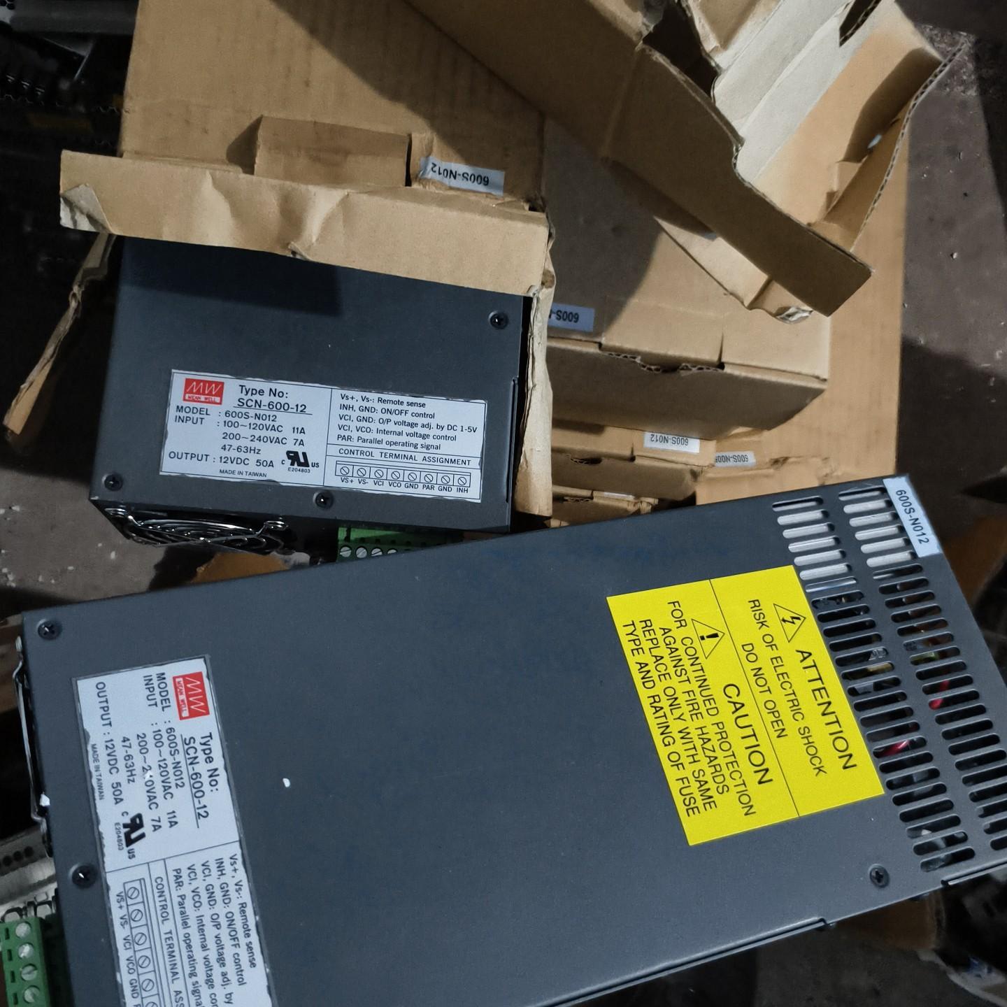 SCN-600-12明纬开关电源600W 12VDC  50