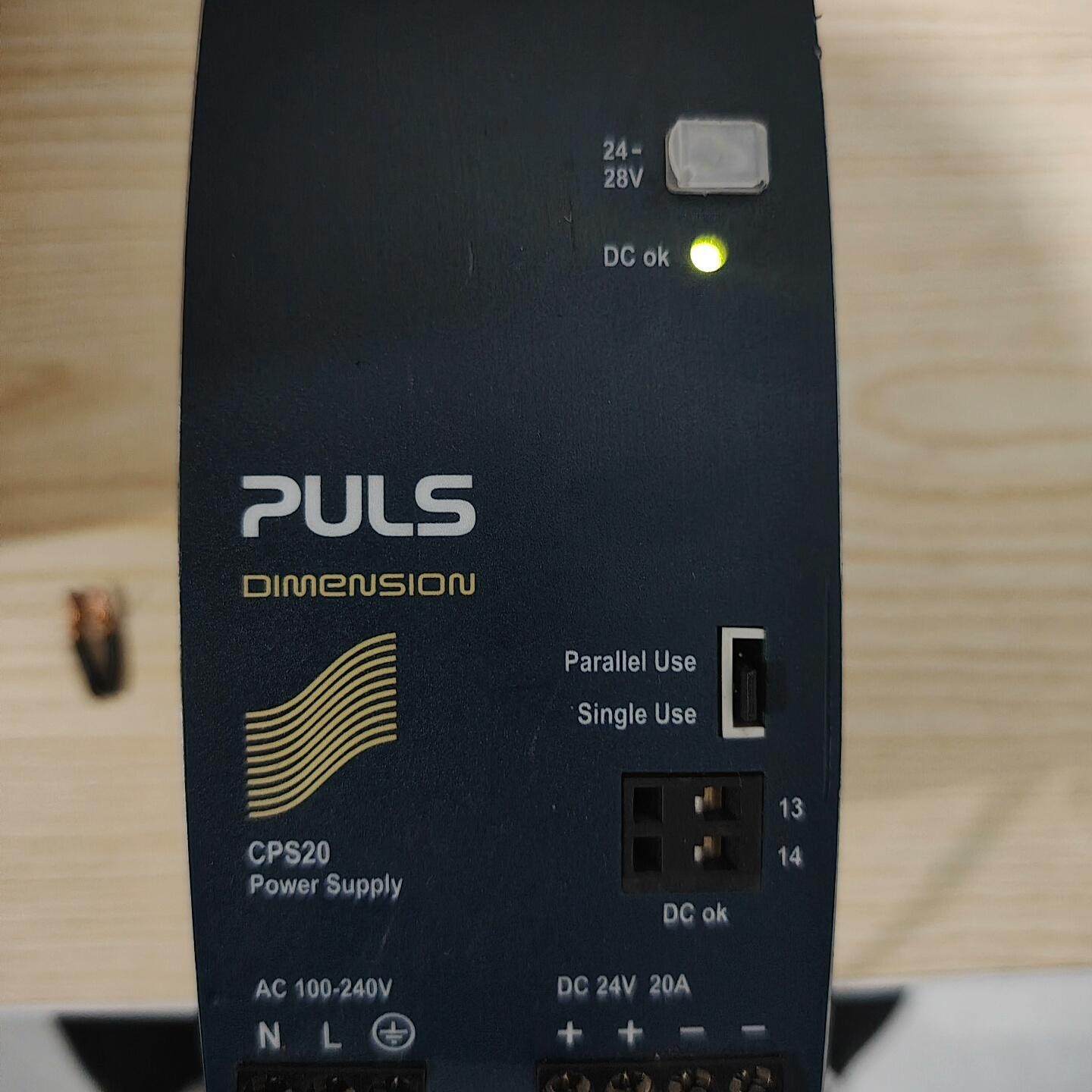 普尔世PULS电源 CPS20.241  DC24V 20A