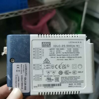 台湾明纬IDLC-25/25A开关电源恒流型LED驱动器50