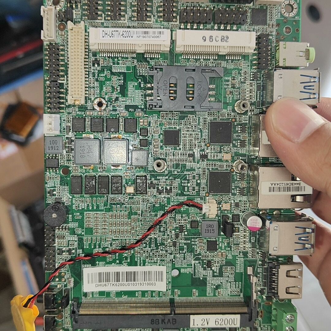 工控机主板 DH-U67TK-6200U CPU：i5-62