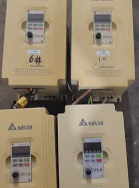 拆机台达M系列变频器 VFD037M43A/3台 VFD05