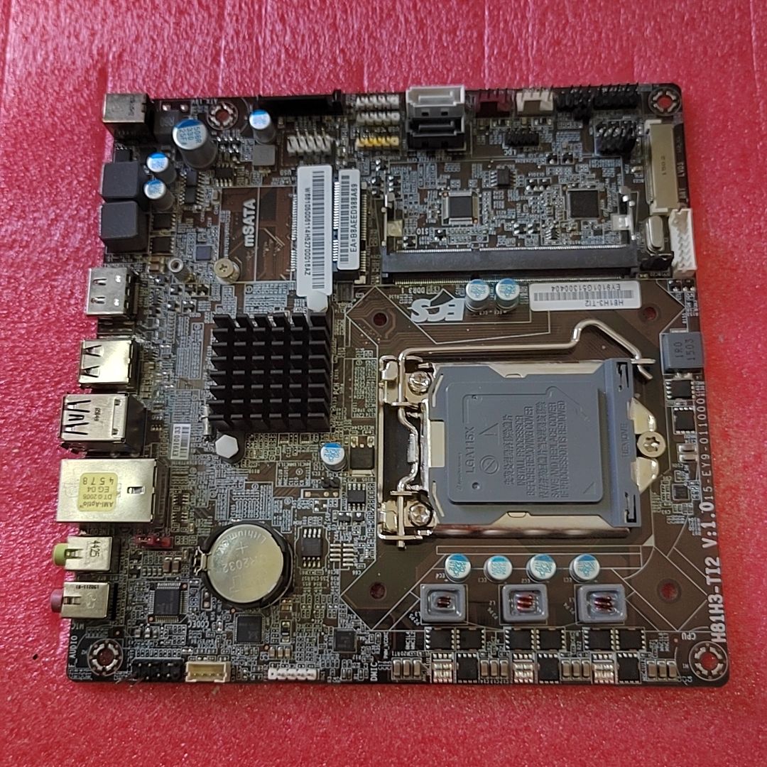 精英H81H3-TI2 1.0 17x17 itx主板12块