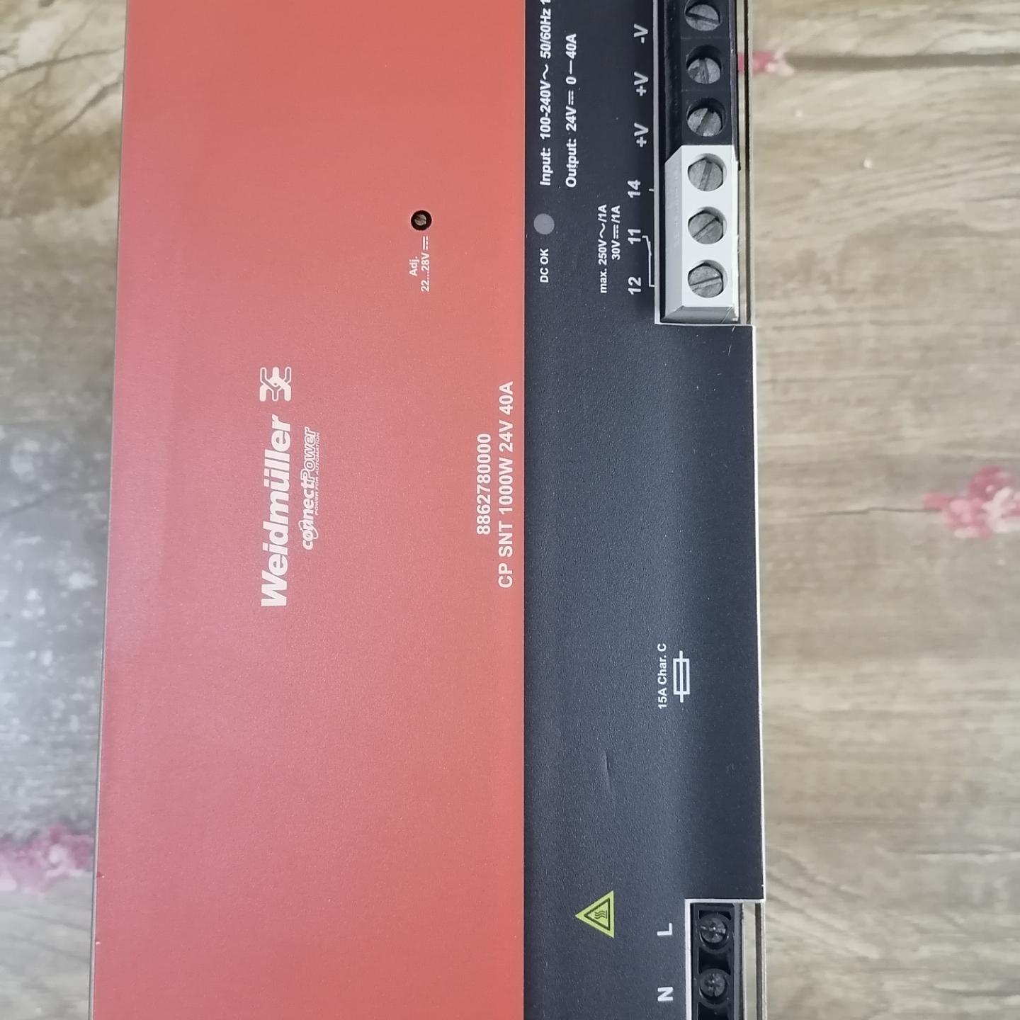魏德米勒电源  CP SNT 1000 W  24V 40A