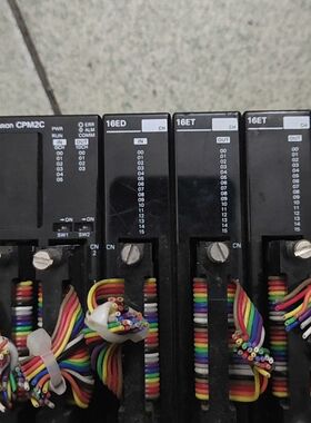 CPM2C-16ETC-16ED 成色新 实物   摄