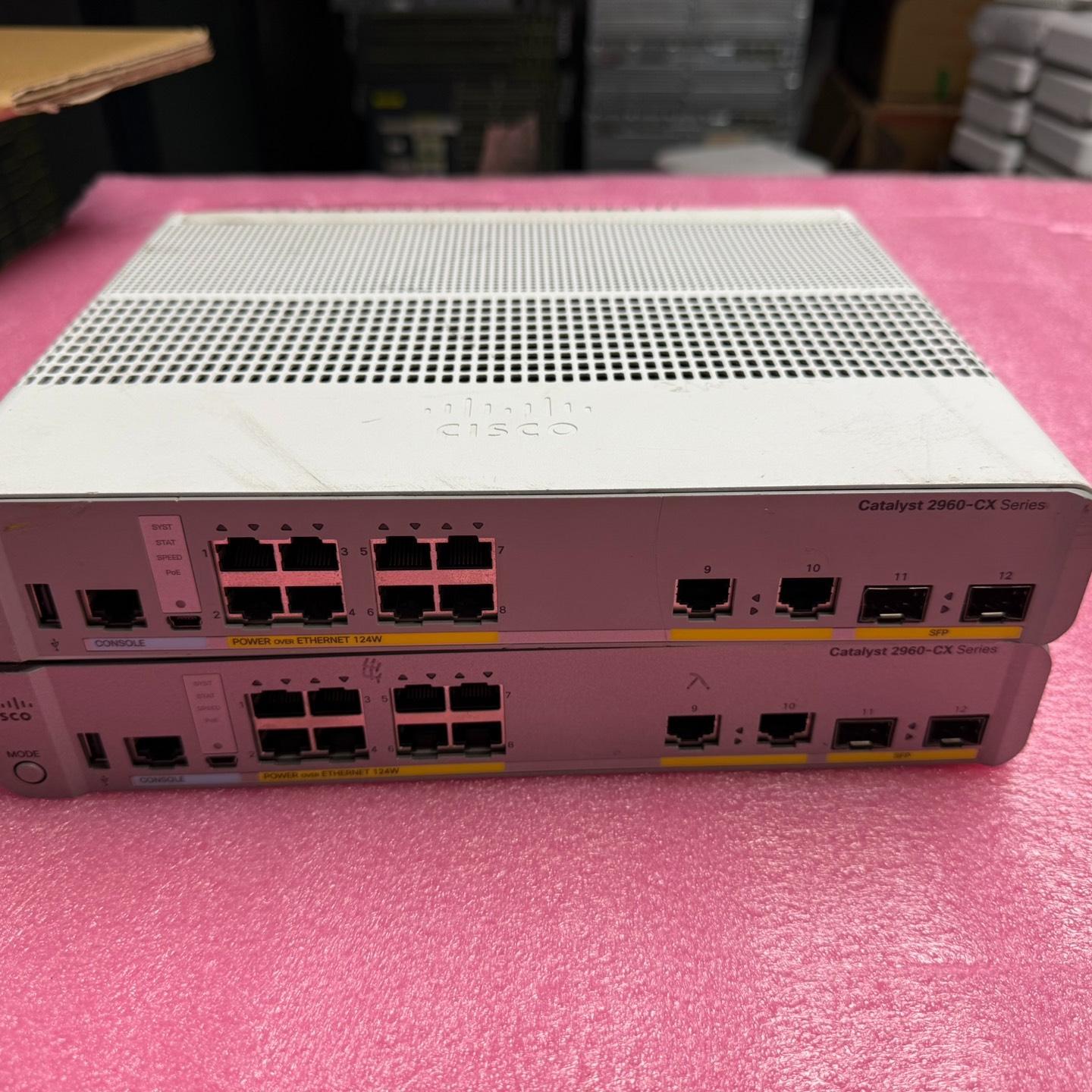 cisco WS-C2960CX-8PC-L 8口千兆P