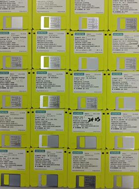 PCS7系统软盘  实物拍摄 成色看看