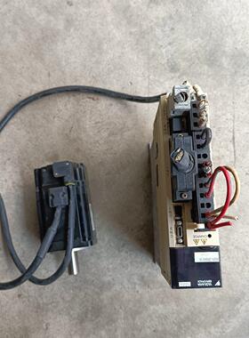 拆机的 安川5系400W伺服一套 驱动器SGDV-2R8A0