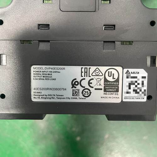 台达PLC可编程控制器  DVP40ES200R 成色实物图