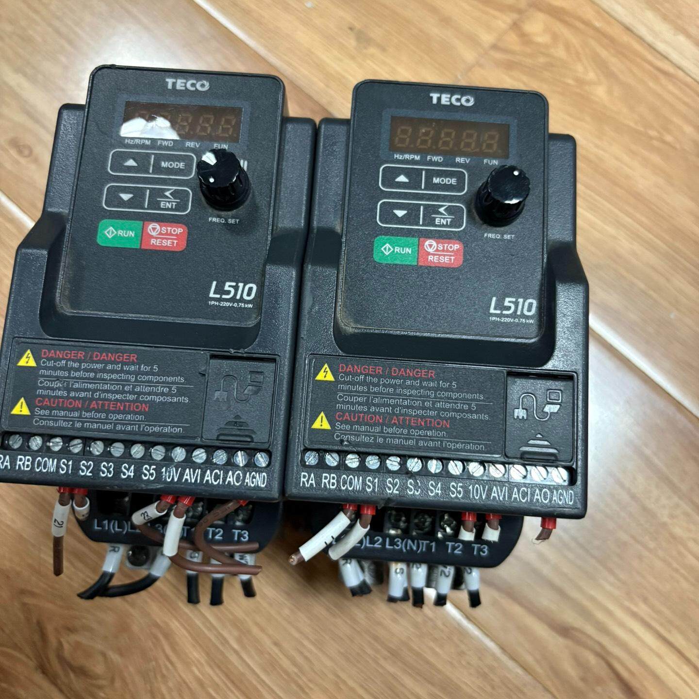 L510-201-H1-N拆机东元变频器0.75KW实物