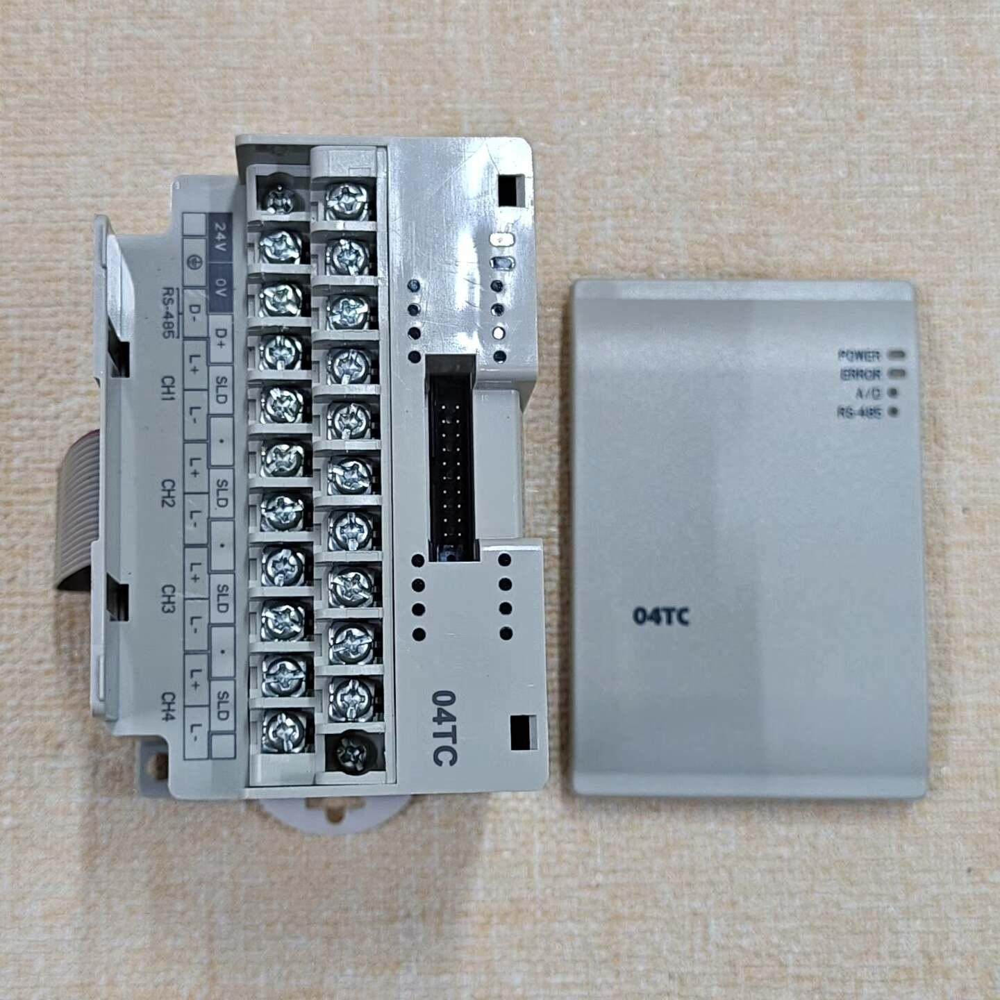 6台达DVP04TC-H2四路热电阻模块 无尘车间设备拆