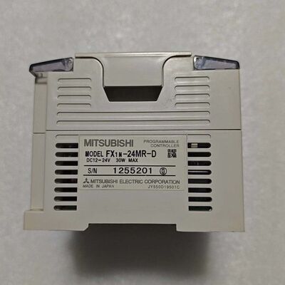 PLC FX1N-24MR-D 日本制造 输入电压D