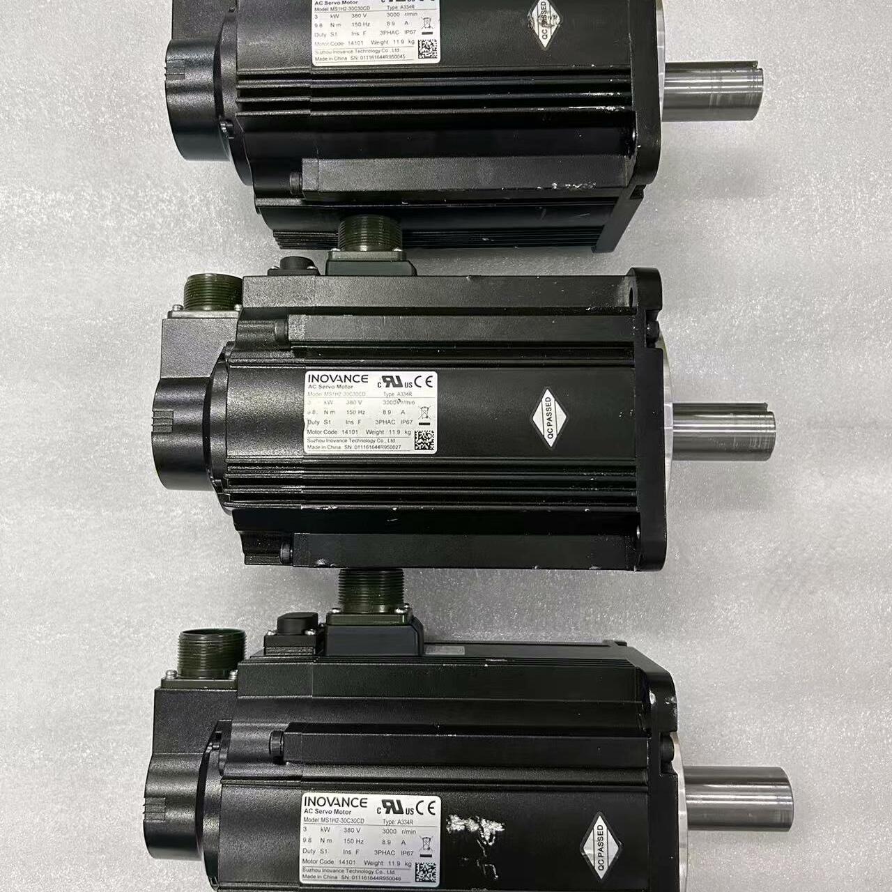 汇川刹车电机MS1H2-30C30CD-A334R 正常