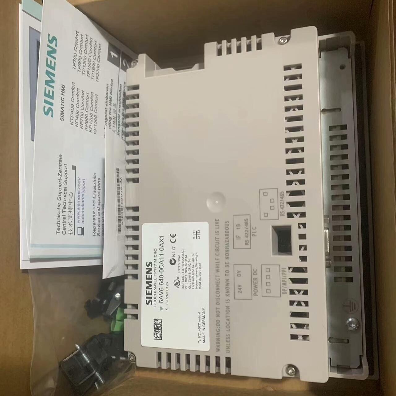 SIMATIC HMI触摸屏 型号6AV6 640-0