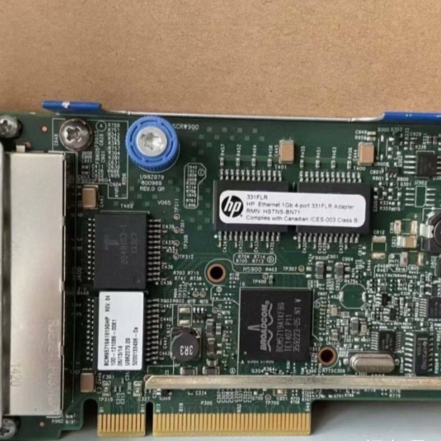 331FLR+NEC博通 BCM5719+千兆四口网卡