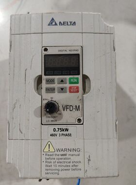 台达VFD007M43B     0.75千瓦变频器