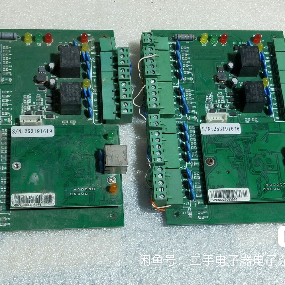 微耕门禁控制器单门双向控制器双门四门网络主板