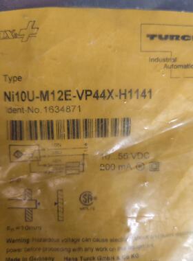 图尔克接近开关Ni10U-M12E-VP44X-H1141