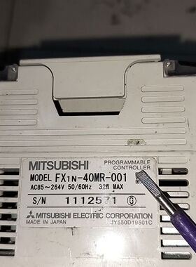 PLC FX1N系列 日本 型号有40MR和60