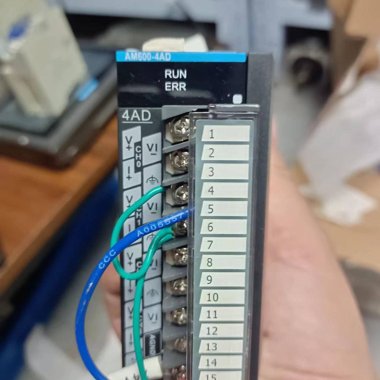汇川模拟量模块型号AM600-4AD现货成色如图功能完好