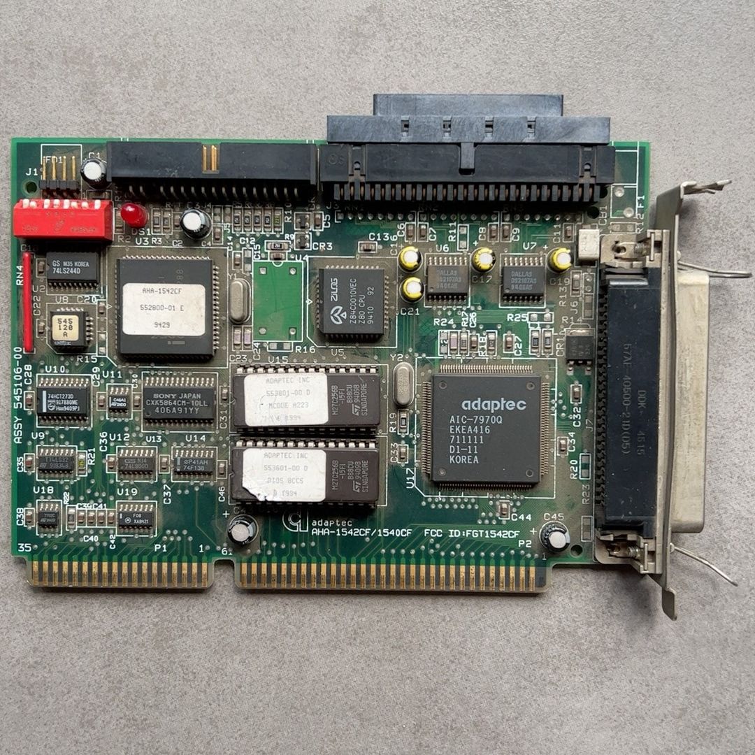 adapted AHA-1542CF/1540CF  ISA
