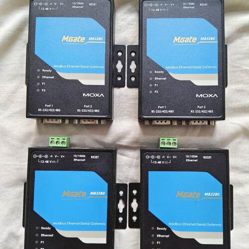 MOXA MB 3280 3480 3180串口网络服务器
