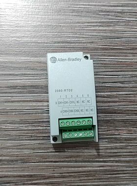 美国罗克韦尔2080-RTD2实物图片 功能包好 充新货 有