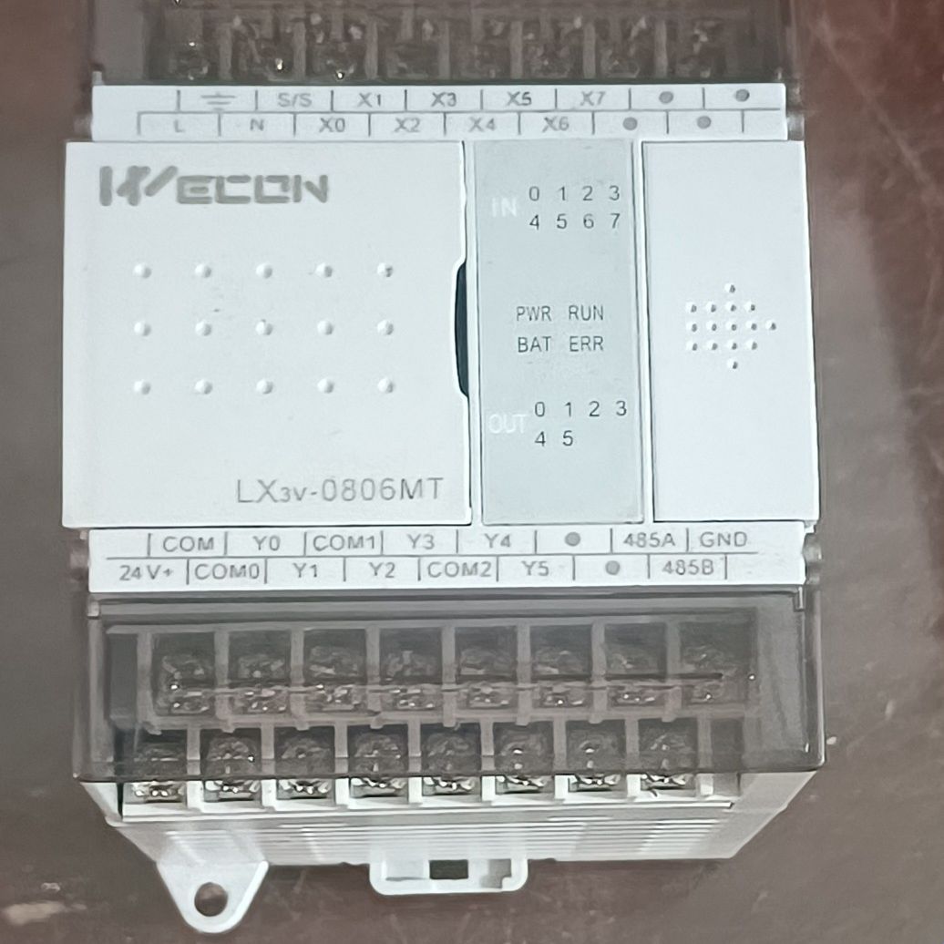 维控PLC模块LX3V-0806  拆机拆下来的。成色如图。