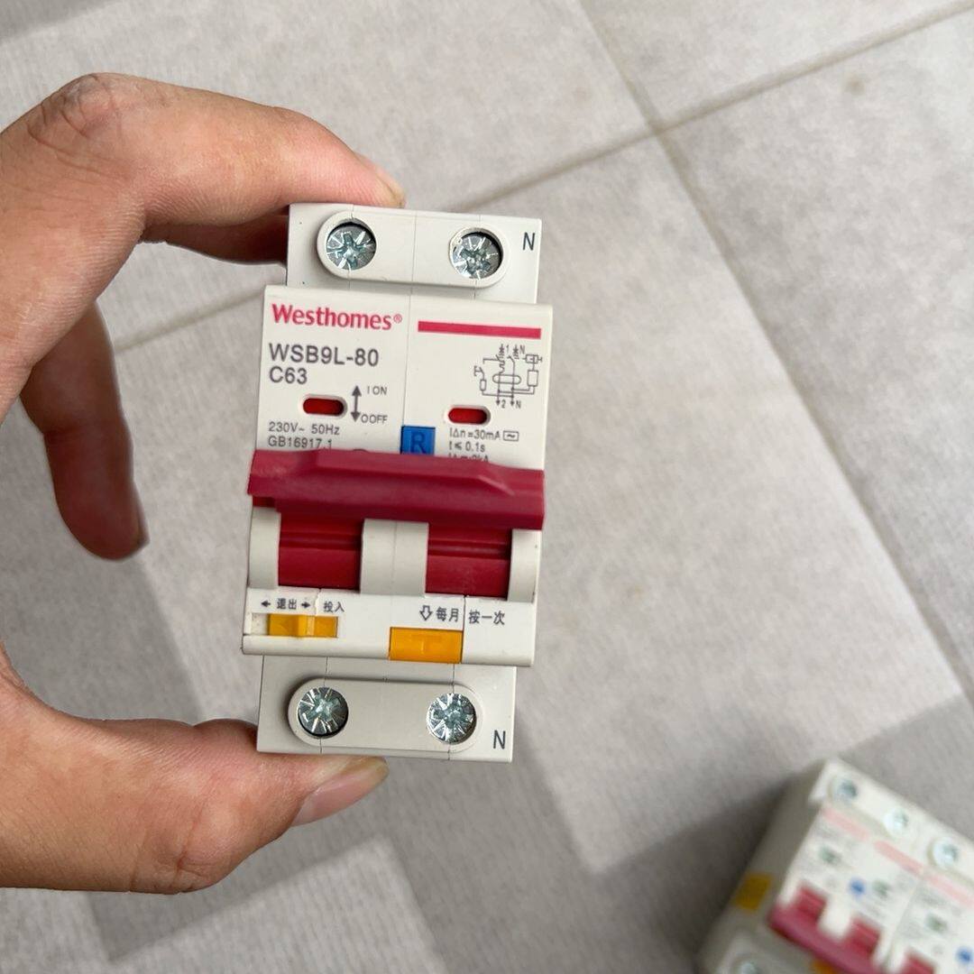 浙江西屋2p63a漏电断路器 工程剩余 漏电保护功能可关